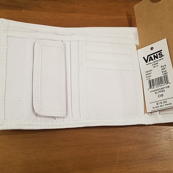 Vans checkerboard black and white wallet - Picture 3 of 4